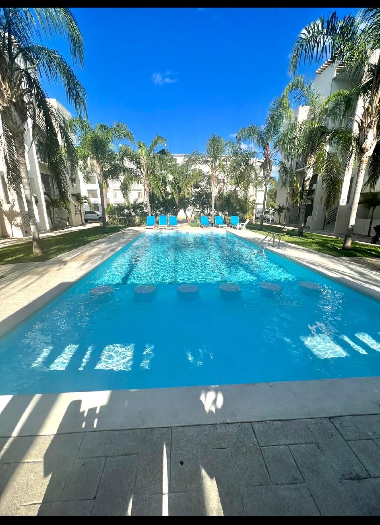 Апартаменти Departamento Blue Vacacional Плайя-дель-Кармен Екстер'єр фото